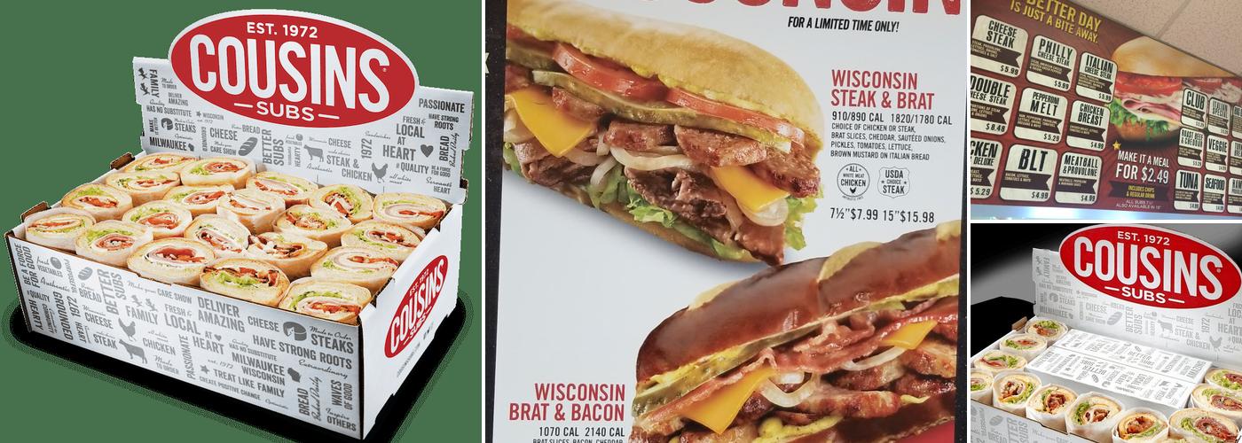 Cousins Subs Menu