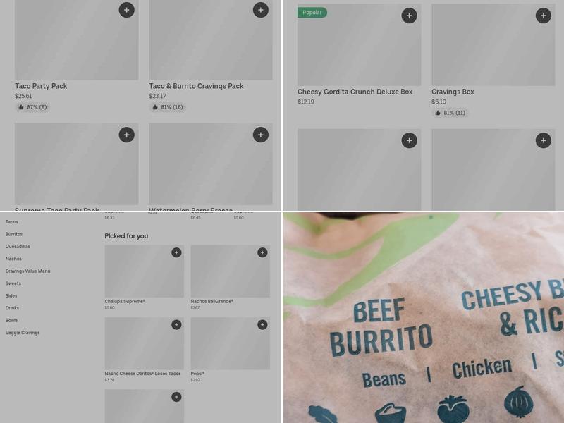 Taco Bell Menu