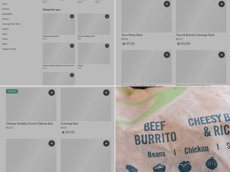 Taco Bell Menu