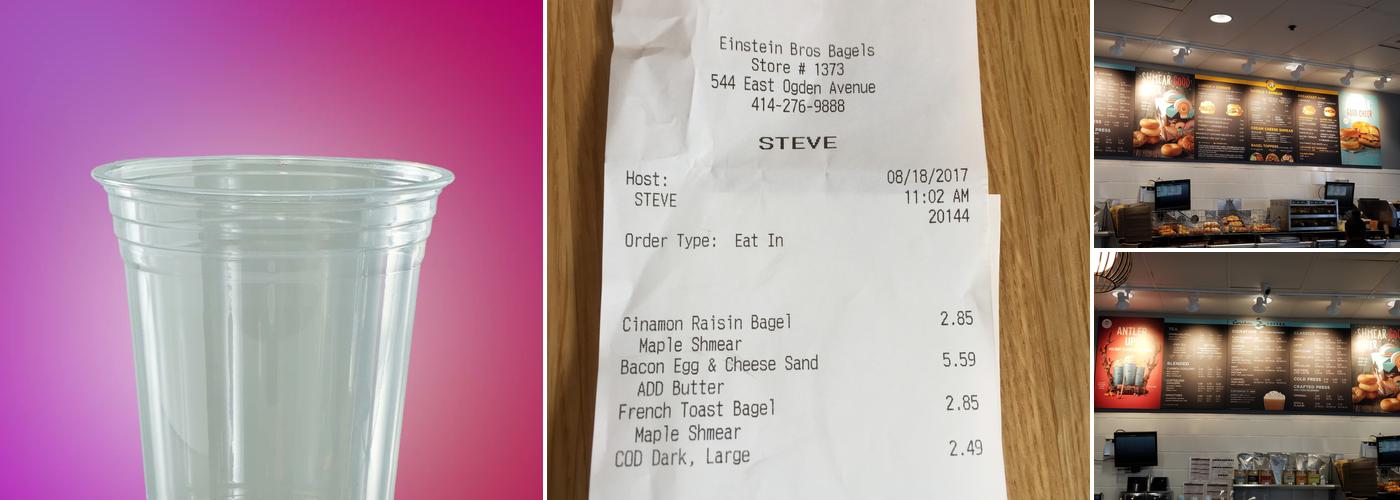 Einstein Bros. Bagels Menu