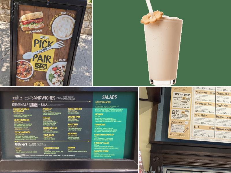Potbelly Menu