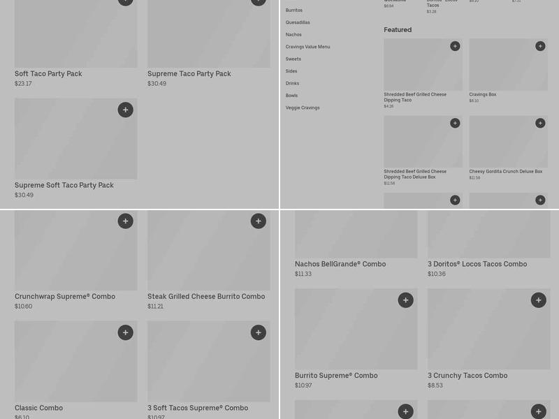 Taco Bell Menu