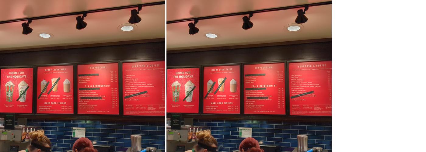 Starbucks Coffee Company Menu