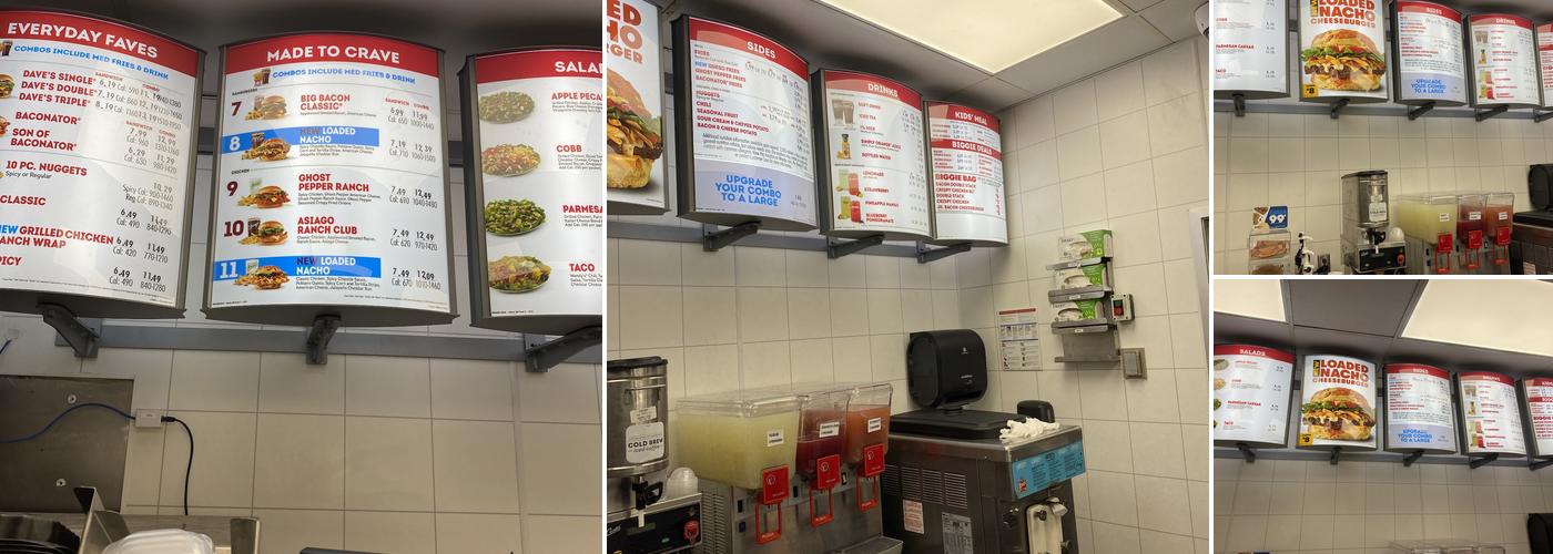 Wendy's Menu