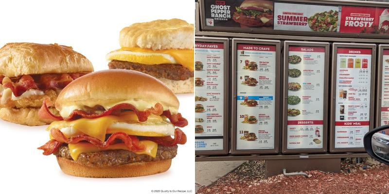 Wendy's Menu