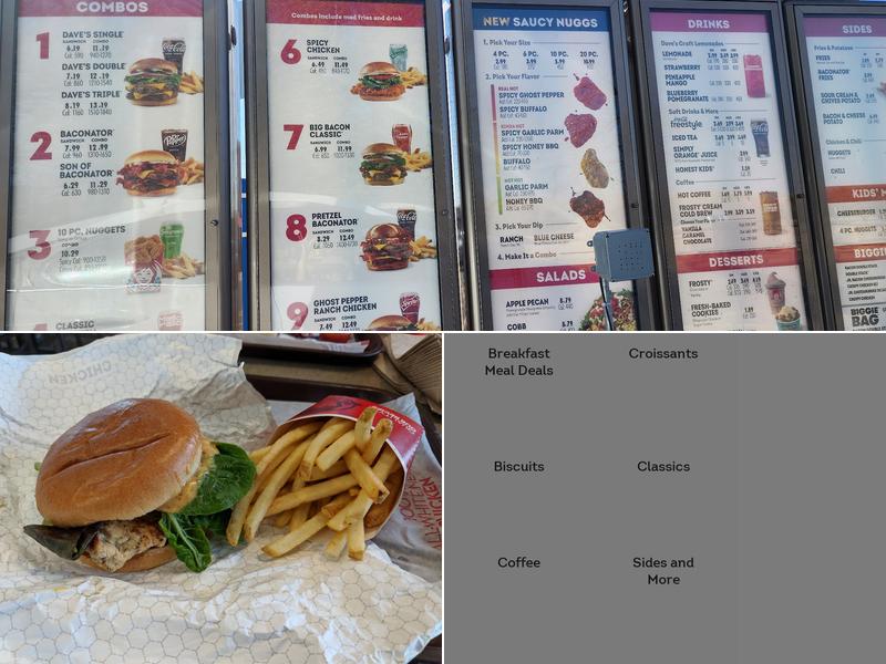 Wendy's Menu