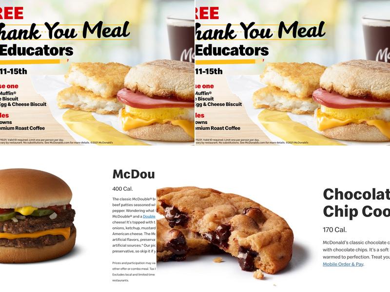 McDonald's Menu