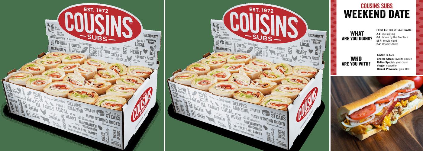 Cousins Subs Menu