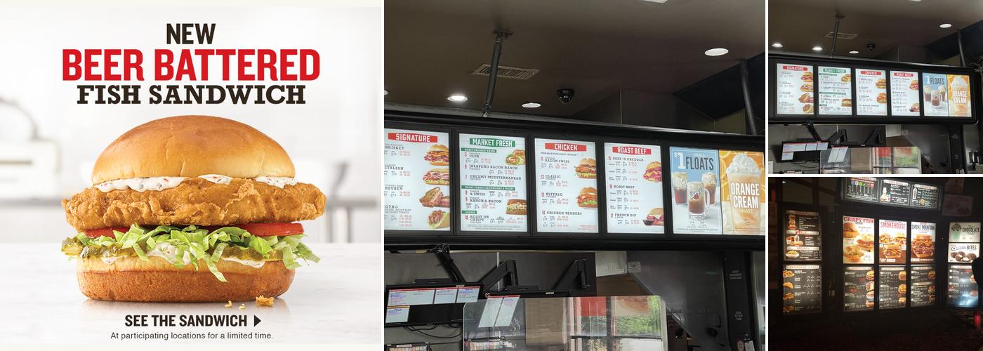 Arby's Menu