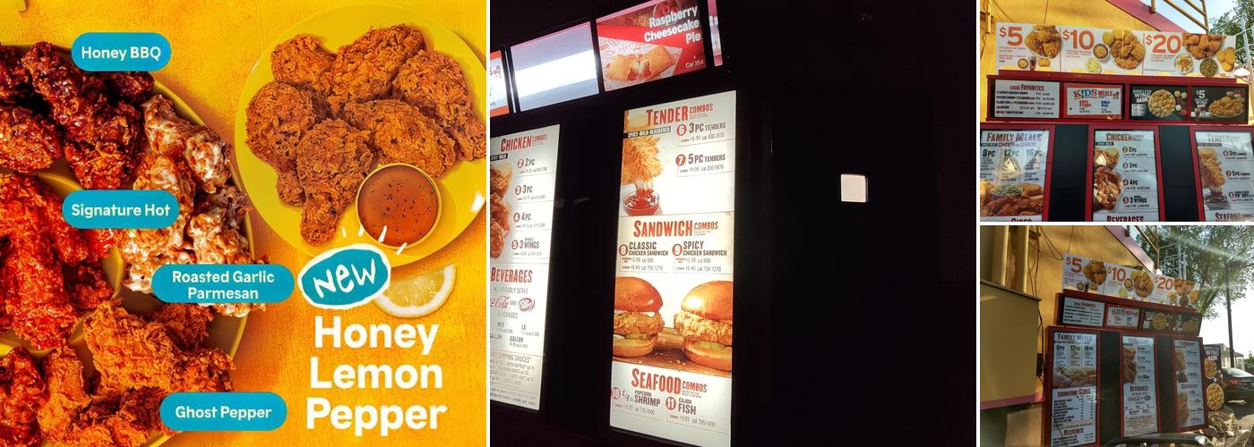 Popeyes Louisiana Kitchen Menu