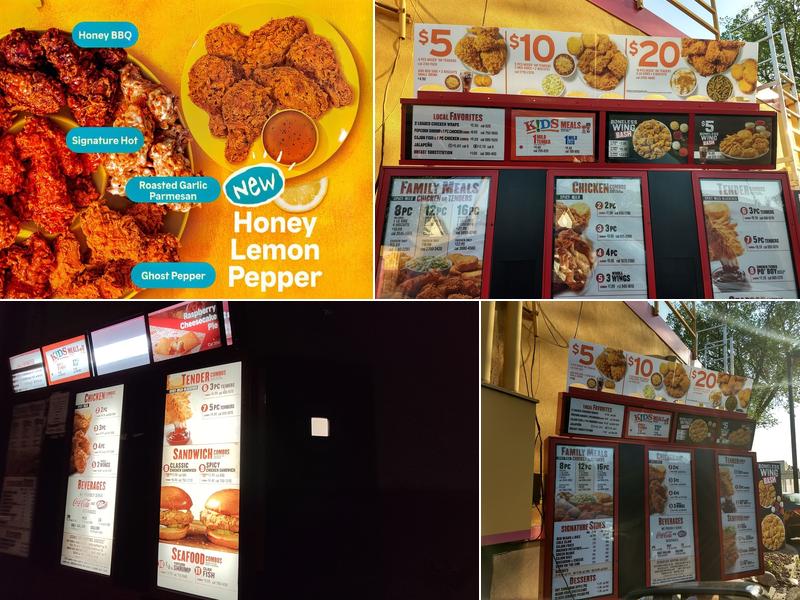 Popeyes Louisiana Kitchen Menu