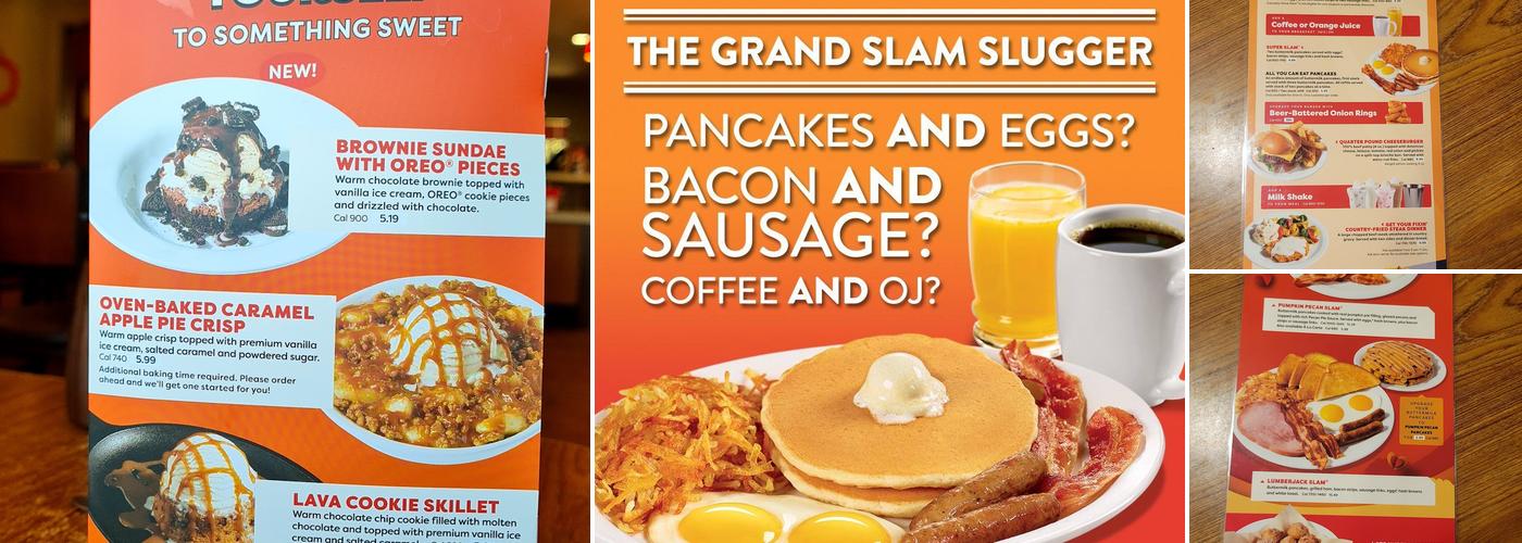 Denny's Restaurant Menu