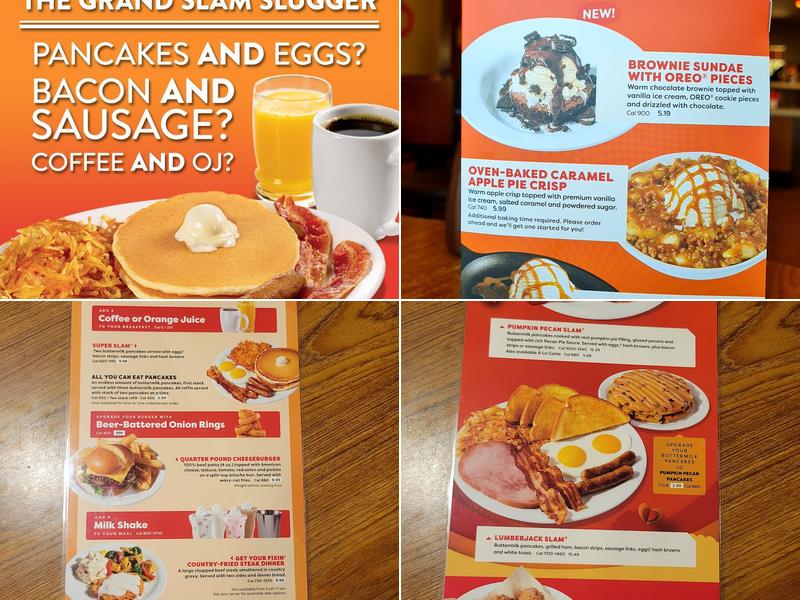 Denny's Menu