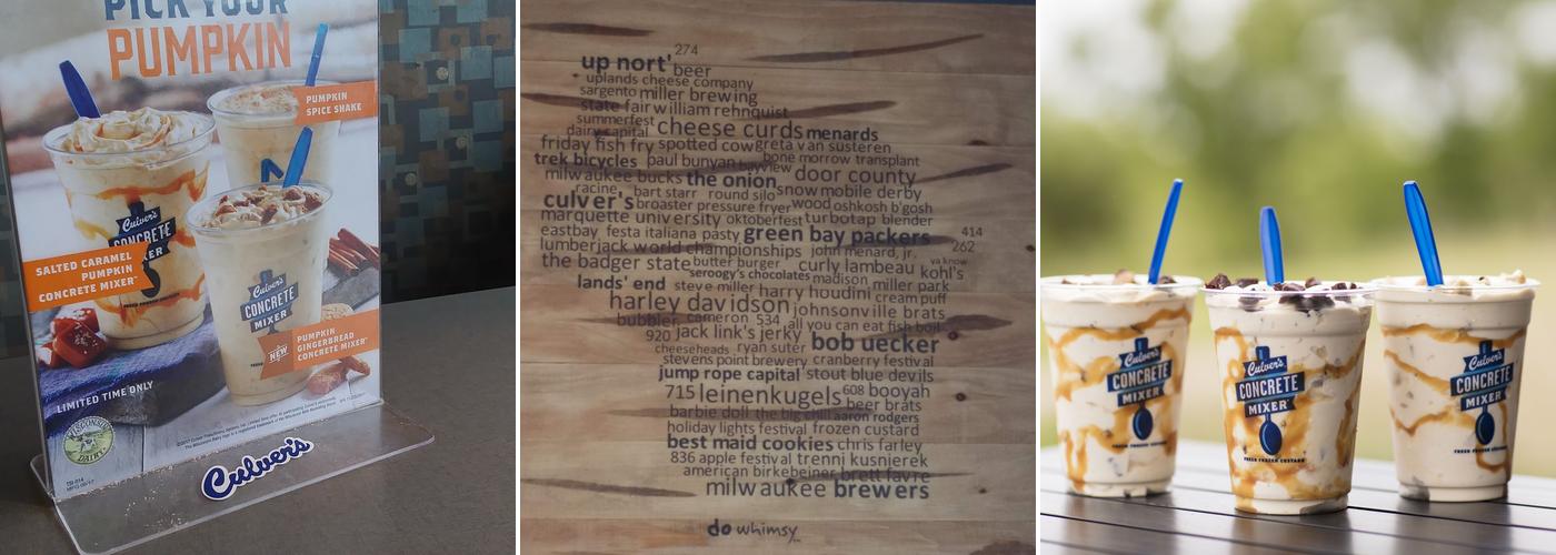 Culver’s Menu