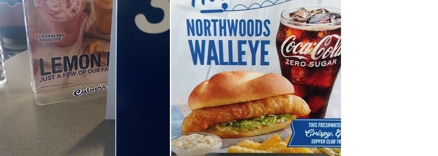 Culver’s Menu