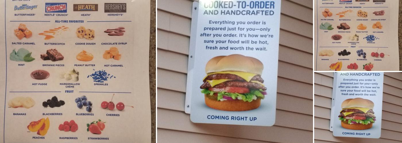 Culver’s Menu