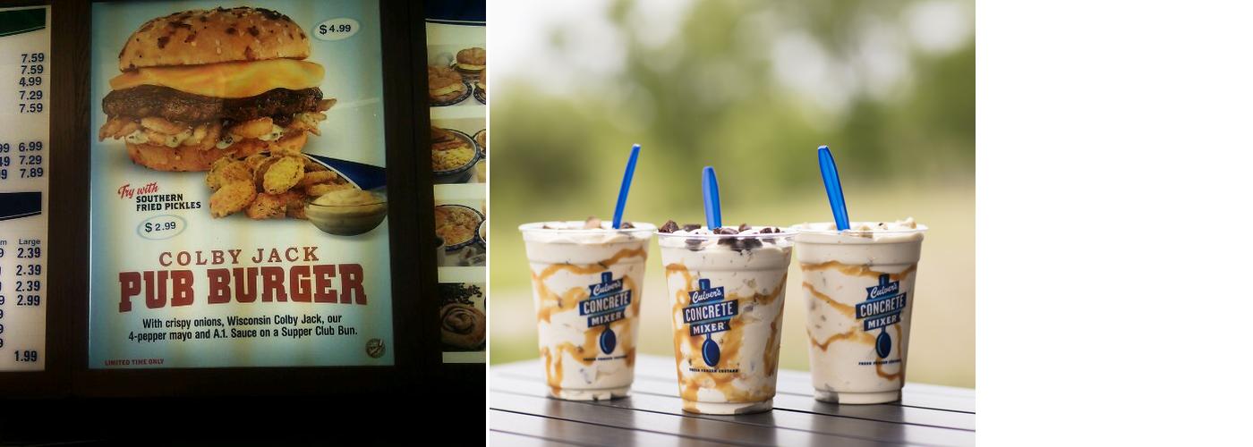 Culver’s Menu