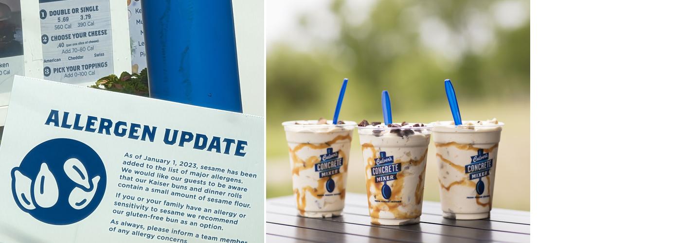 Culver’s Menu
