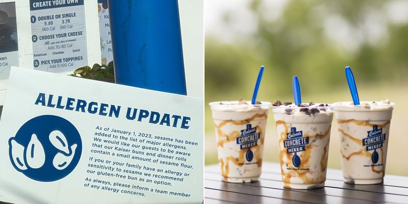Culver’s Menu