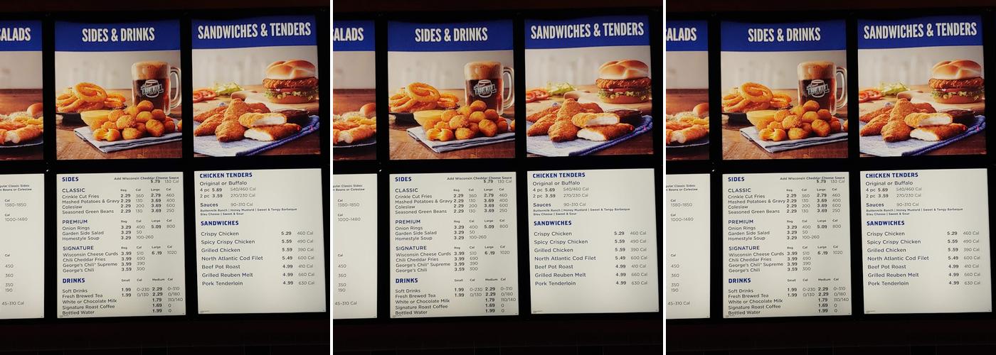 Culver’s Menu