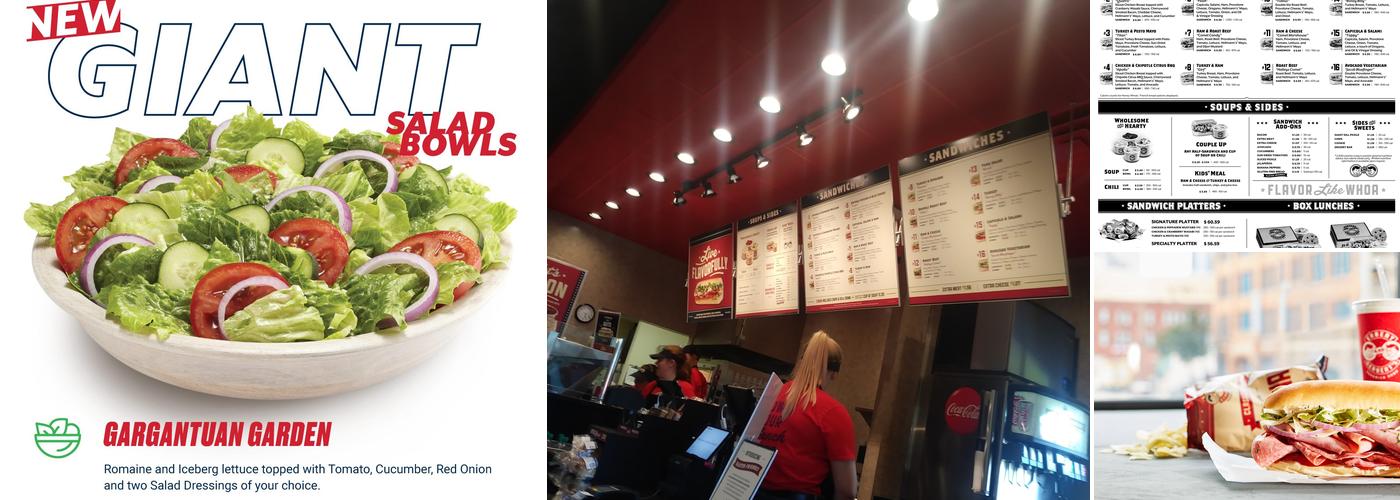 Erbert and Gerbert's Menu