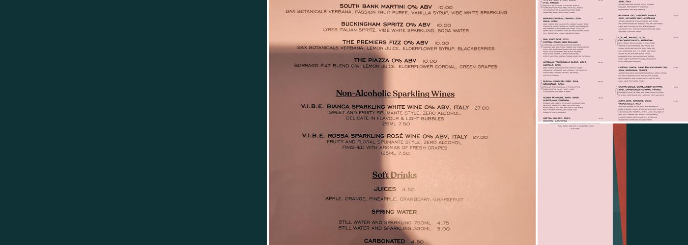 Steak and Company - Covent Garden Menu