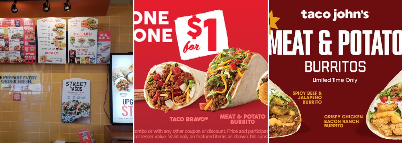 Taco John's Menu
