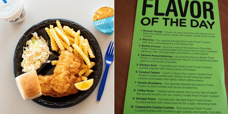 Culver’s Menu