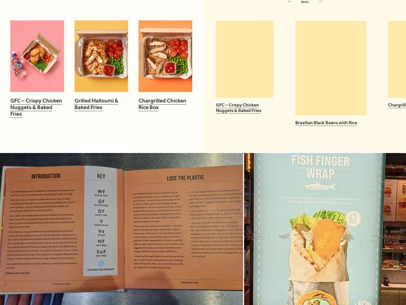 LEON Victoria Place Menu