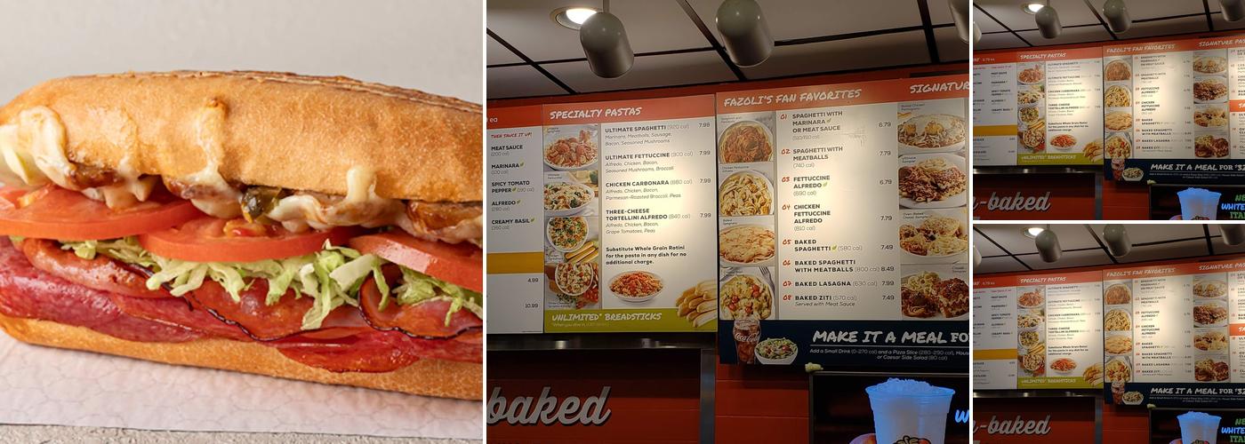 Fazoli's Menu