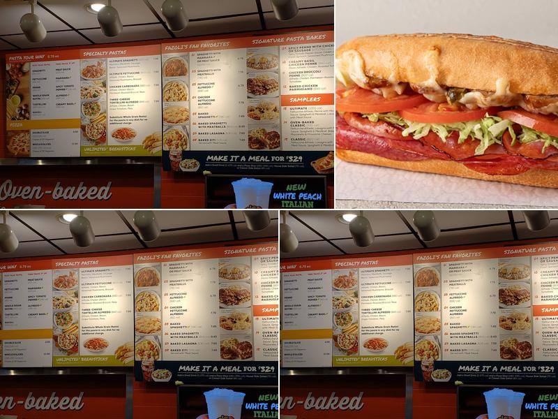 Fazoli's Menu
