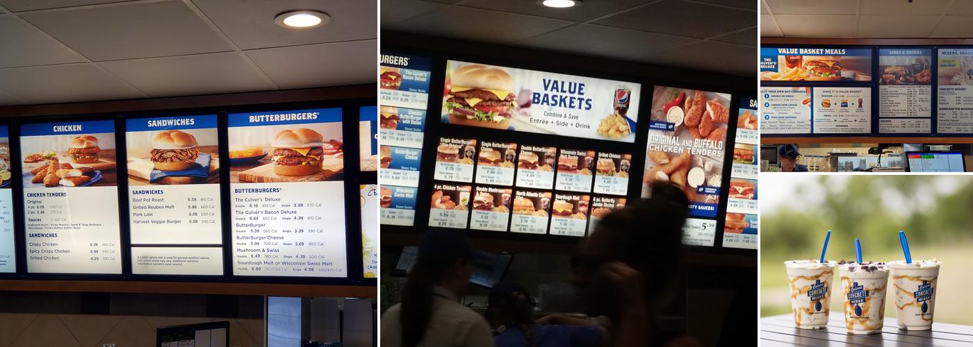 Culver’s Menu