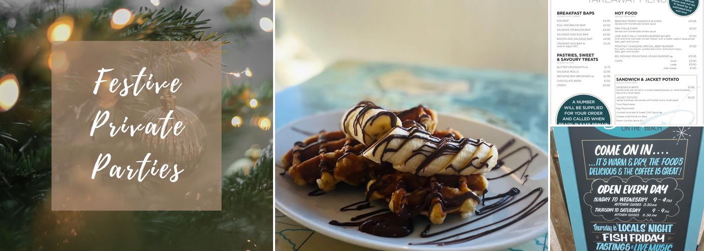 Billy's on the Beach Menu