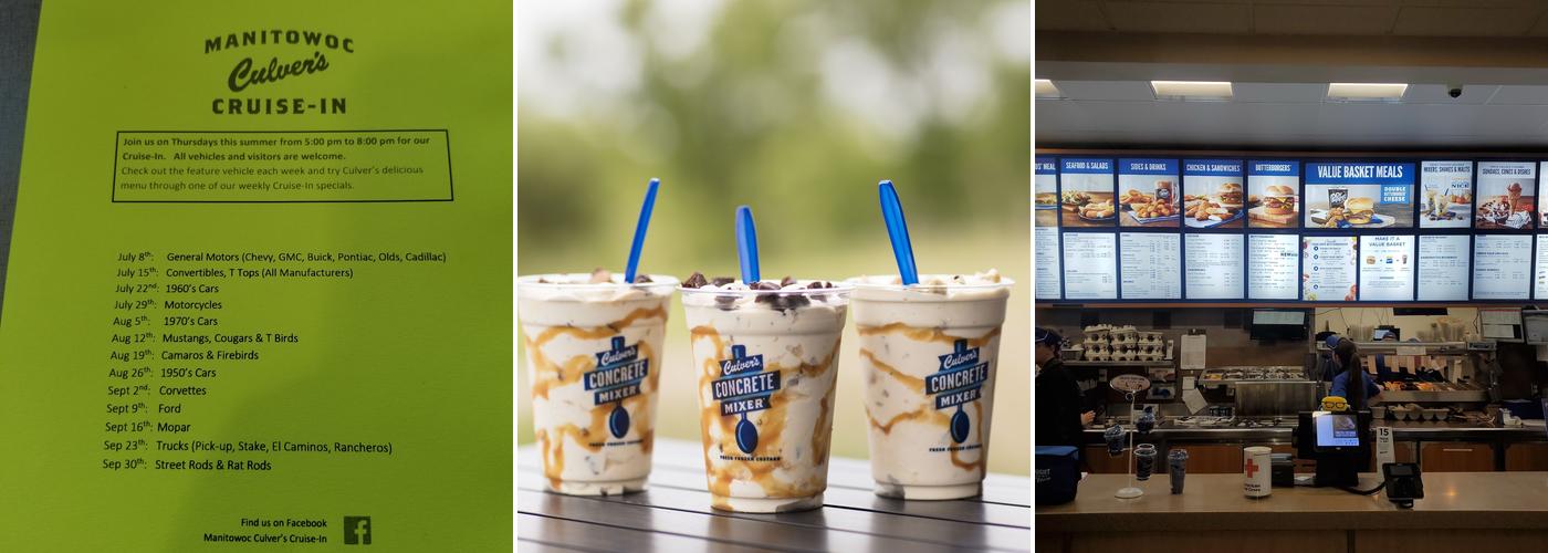 Culver’s Menu