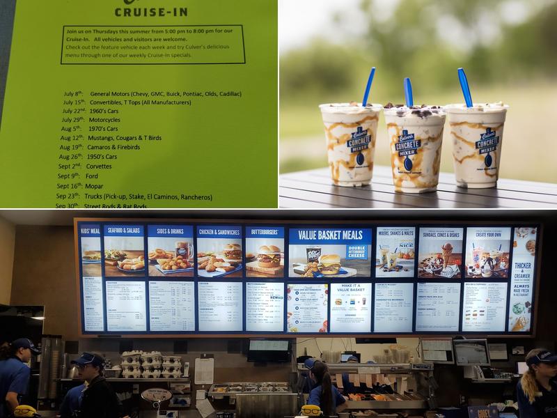 Culver’s Menu