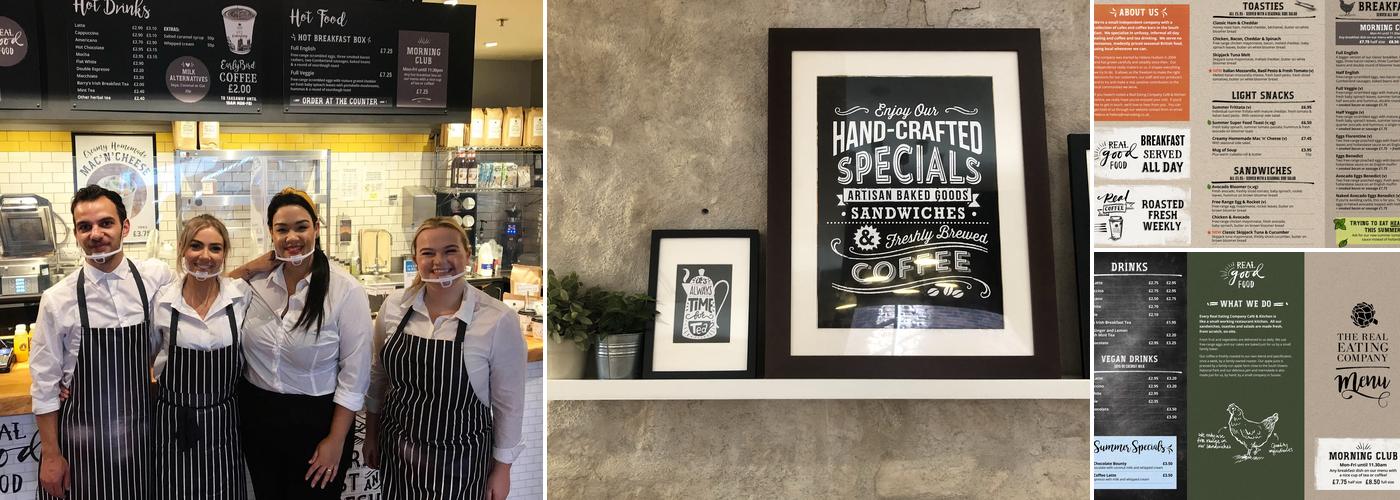 Real Eating Company Menu