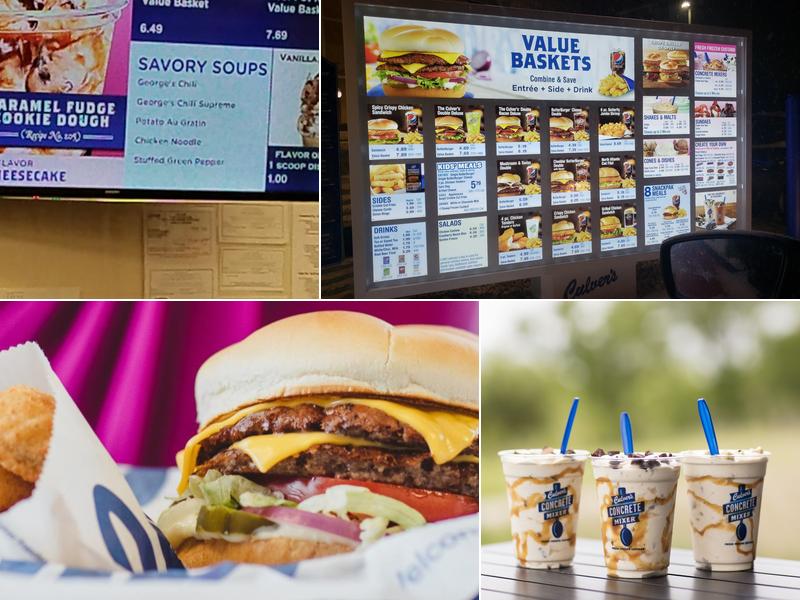 Culver’s Menu