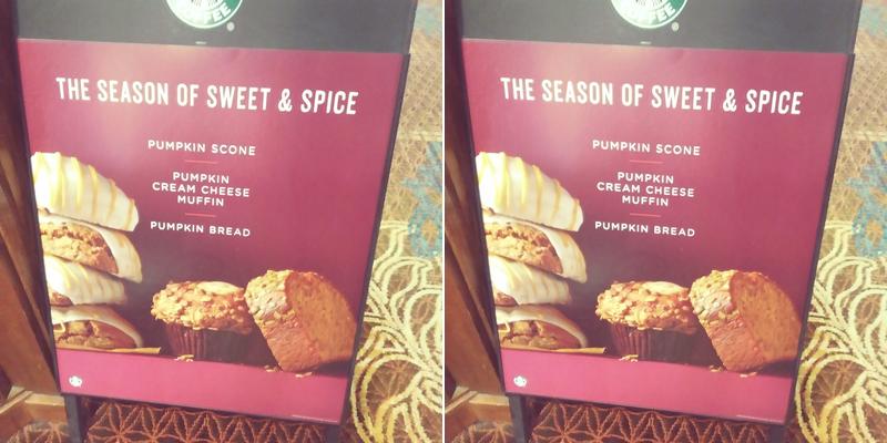 Starbucks Menu