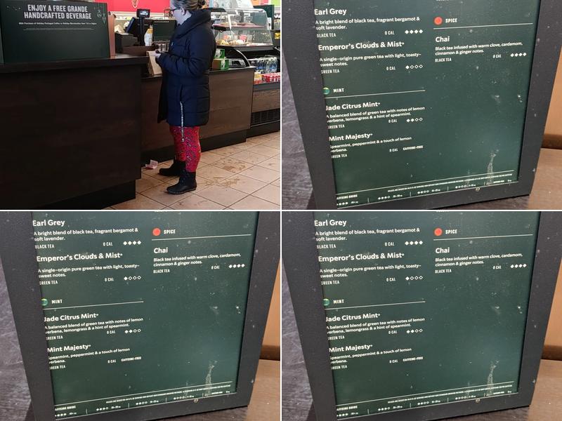 Starbucks Menu