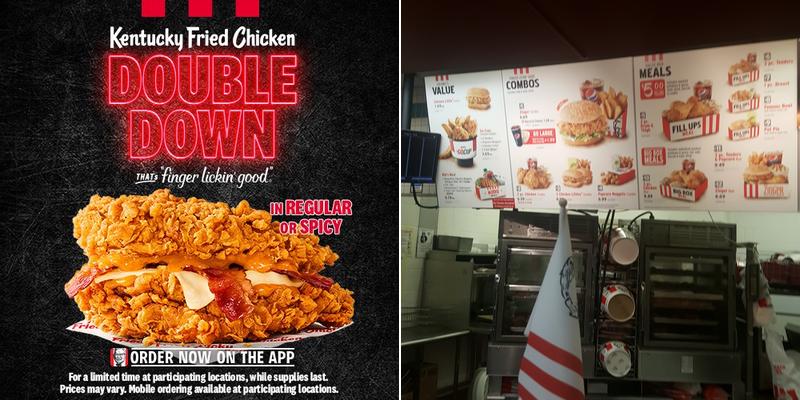 KFC Menu