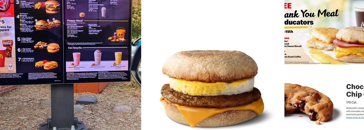McDonald's Menu