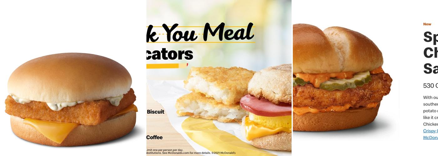 McDonald's Menu