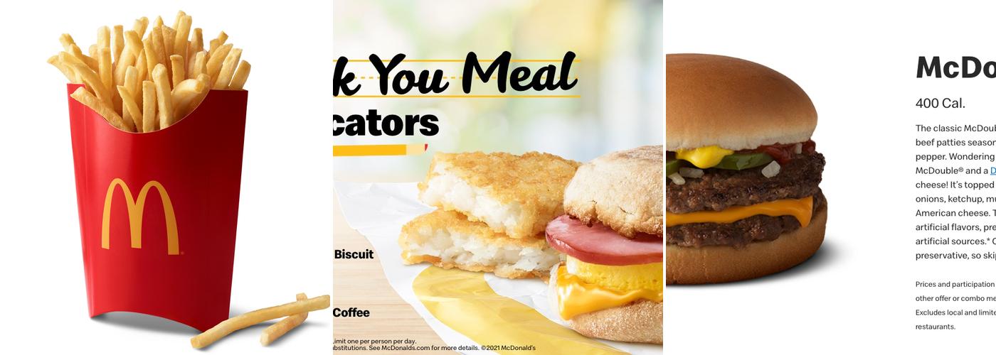 McDonald's Menu