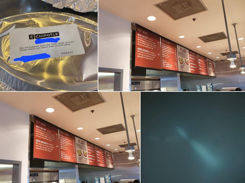 Chipotle Mexican Grill Menu