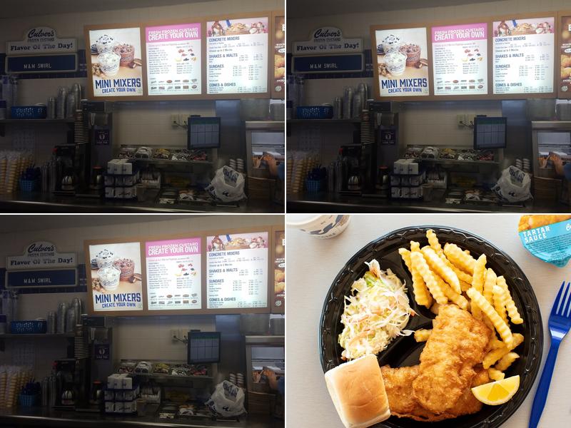Culver’s Menu