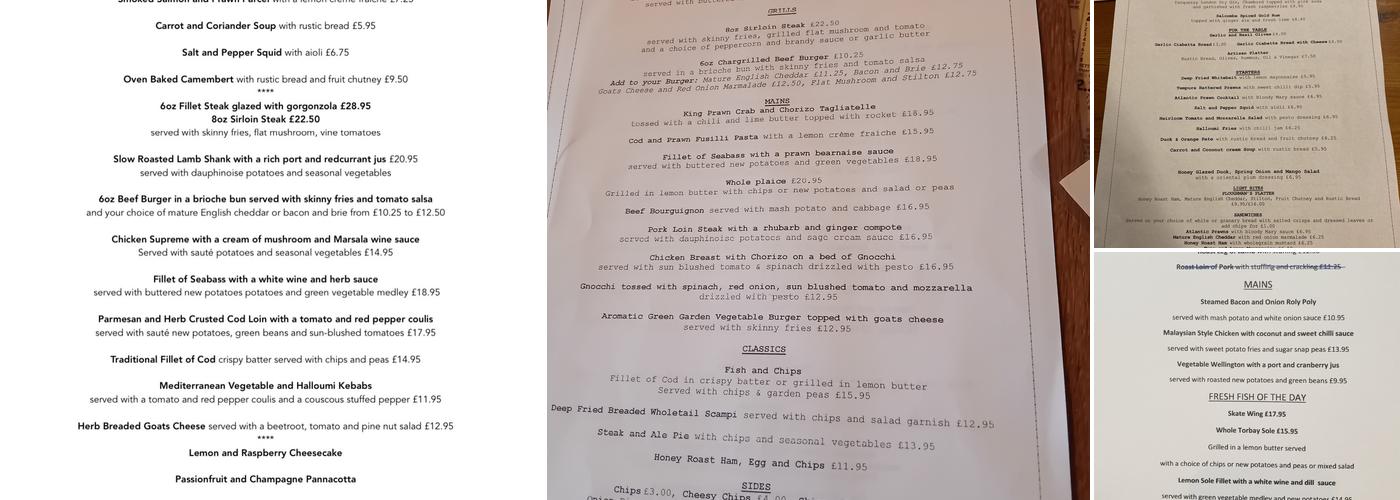 Arun View Inn Menu