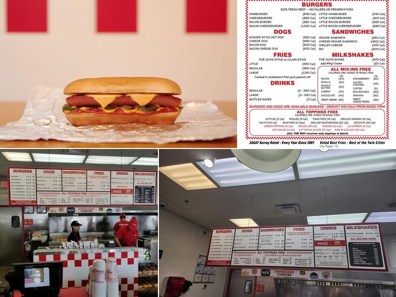Five Guys Menu