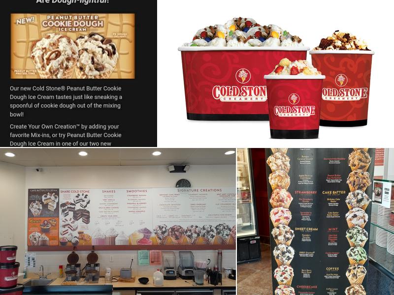 Cold Stone Creamery Menu