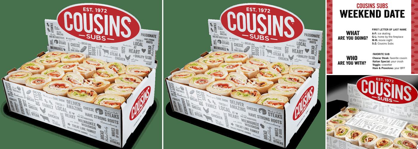 Cousins Subs Menu