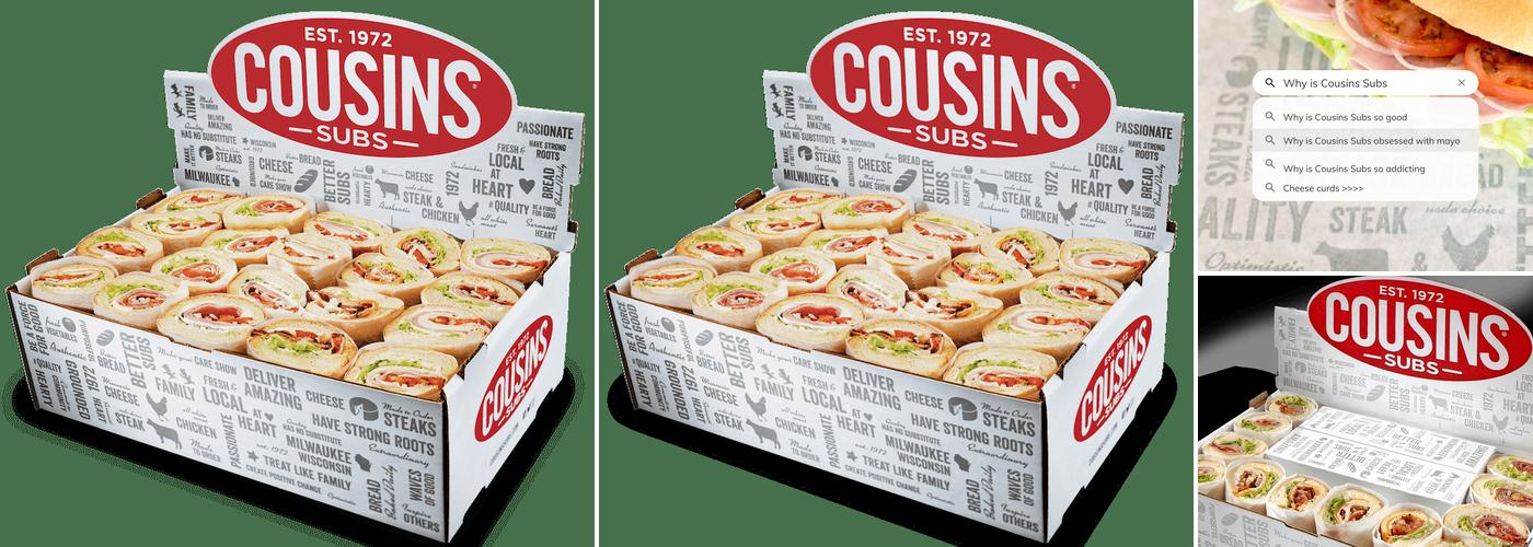 Cousins Subs Menu